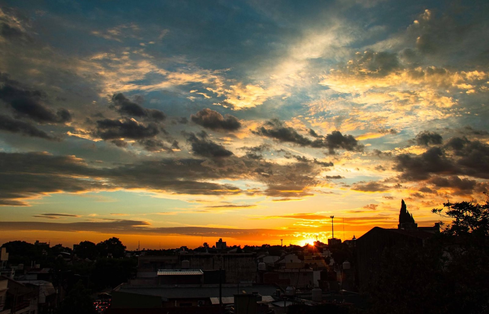 atardecer